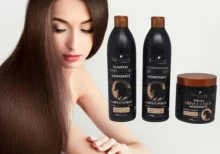 Kit Crina e Cauda Estimula o Crescimento dos Fios Maycrene 500ml (Shampoo, Condicionador e Máscara)