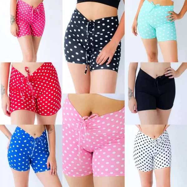 Short Corda no Cós Poá