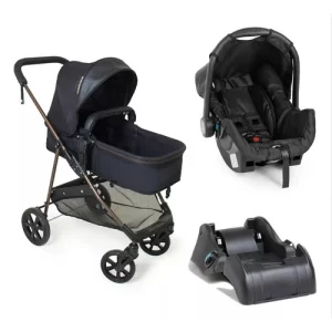 kIT Carrinho De Bebê Napoli + Bebê Conforto E Base para Carro Galzerano Oferta