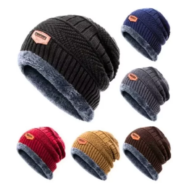 Touca Masculina Feminina Gorro Lá Frio Quentinha Forrada