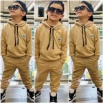 Conjunto de Calça e Casaco Infantil Juvenil Masculino - Meia Estação