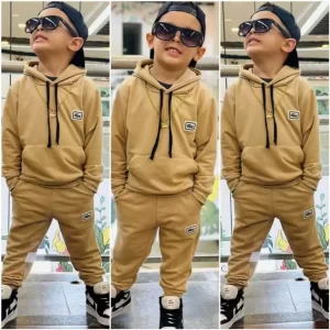 Conjunto de Calça e Casaco Infantil Juvenil Masculino - Meia Estação