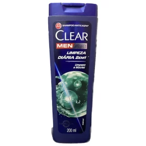 SHAMPOO CLEAR MEN ANTICASPA LIMPEZA DIÁRIA 24H- 200ML