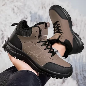 Sneakers de Cano Alto para Homens no Inverno -