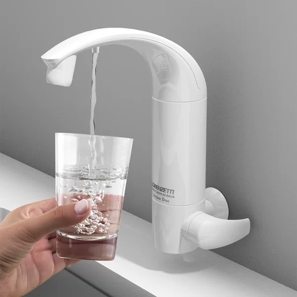 Torneira Filtro Purificador LORENZETTI Acqua Due Branco de Parede ou Mesa/Bancada com refil incluso