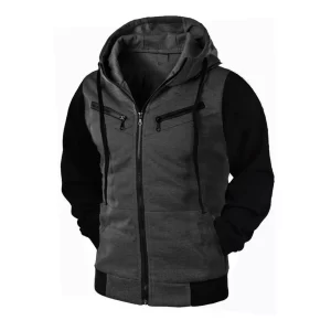 Moletom Blusa De Frio Casaco Aberto Blusão De Ziper Grosso
