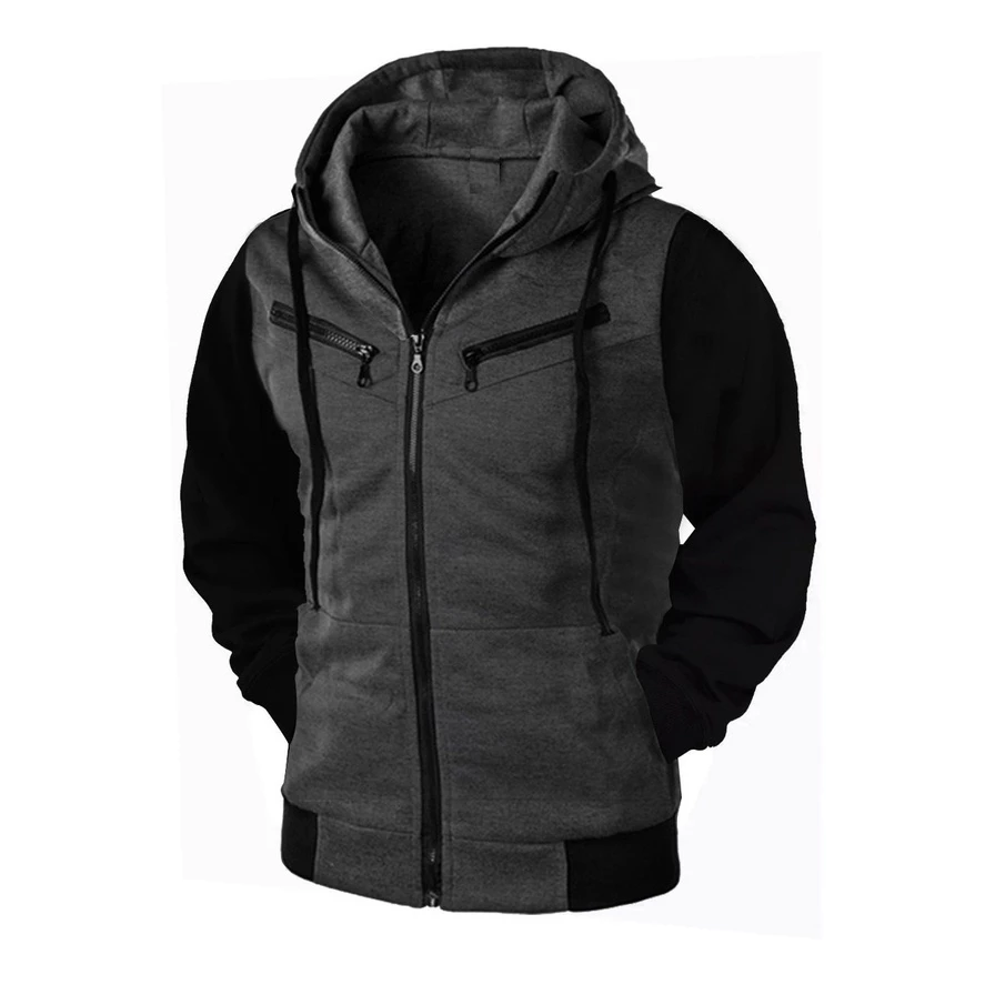 Moletom Blusa De Frio Casaco Aberto Blusão De Ziper Grosso