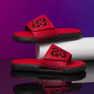 Novos Sandálias Slip-On Masculinas com Aderência Antiderrapante e Solado Grosso - Adequado para Todas as Idades