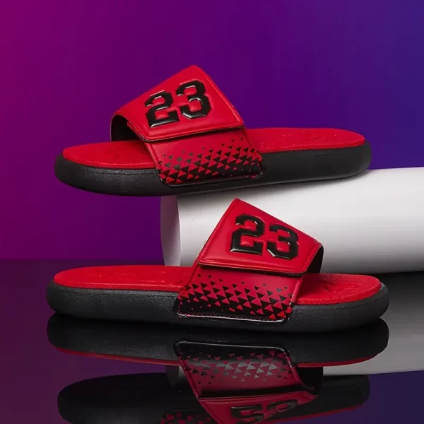 Novos Sandálias Slip-On Masculinas com Aderência Antiderrapante e Solado Grosso - Adequado para Todas as Idades