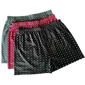 Kit com 3 Samba Canção Masculino - Liganete - Short de Dormir