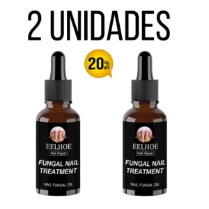 2 FRASCOS TRATAMENTO PARA UNHAS preta - ENVIO IMEDIATO