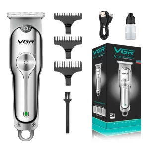 Máquina De Cortar Cabelo Led Lítio 600mah 6500rpm 5w Bivolt
