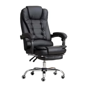 Cadeira De Escritório Presidente Reclinável Ergonômica com Massagem