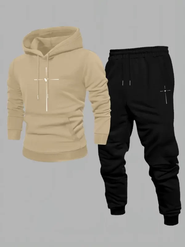 Moletom com Capuz Masculino 2025 Nova Primavera e Outono Cor Sólida Camisa de Chapéu para Meninos Top Americana Rua Alta Jaqueta de Outono Inverno