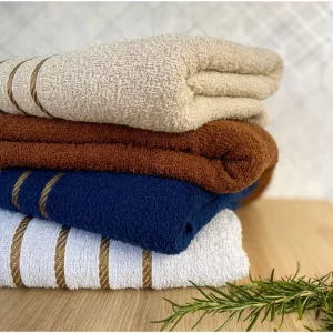 Kit 06 Toalhas de Algodão Felpuda Alta Absorção Toalha de Rosto Premium
